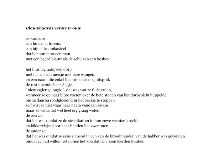 write a poem on commission